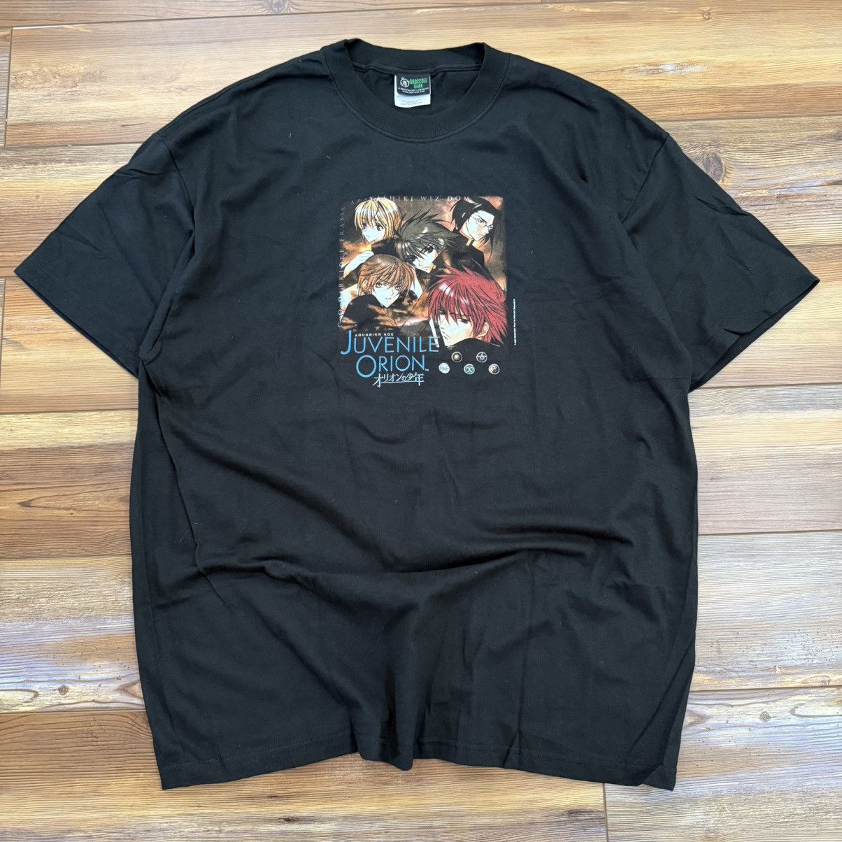 Other Vintage Black Juvenile Orion Aquarian Age 2004 Anime Shirt Size US XL / EU 56 / 4 - 1 Thumbnail