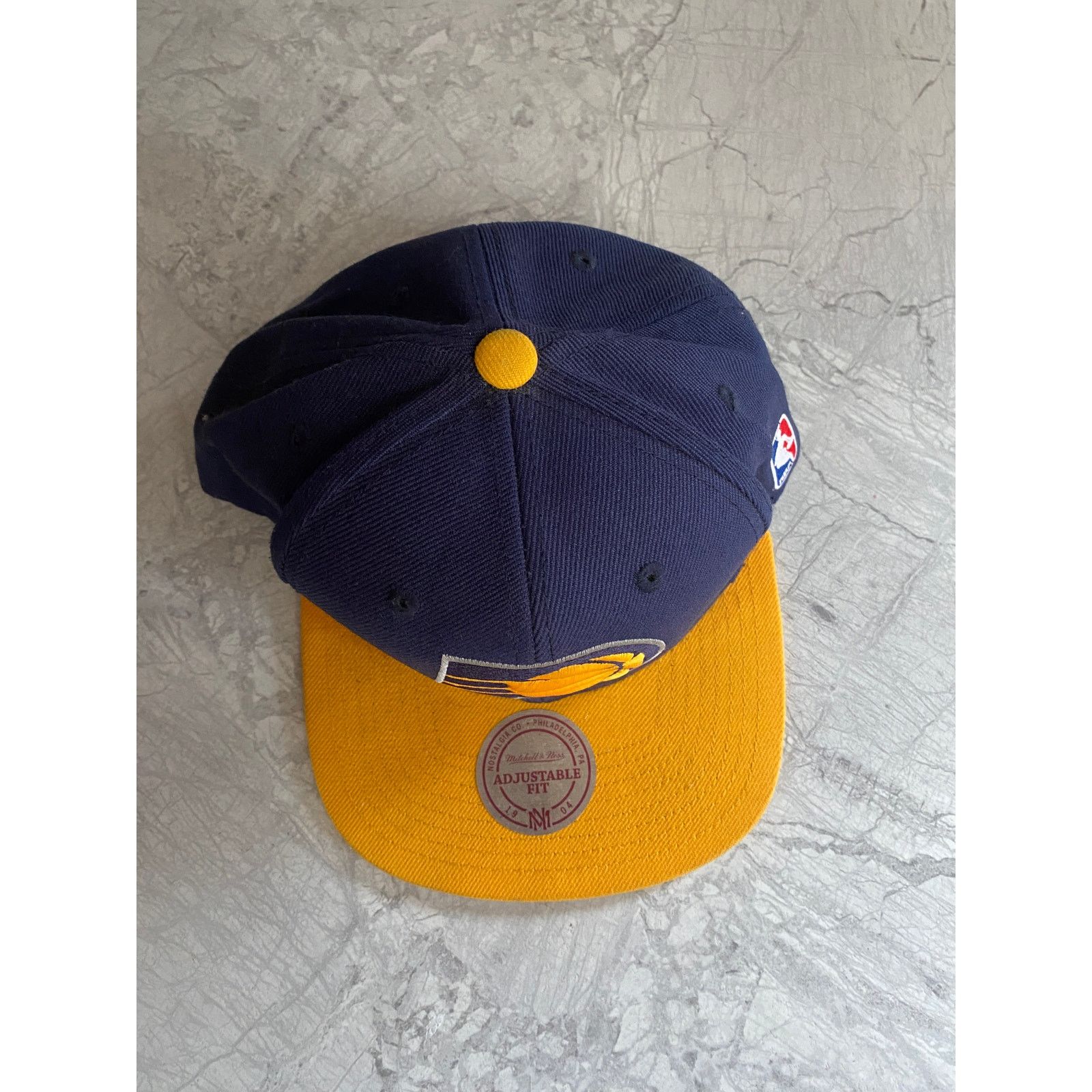 Mitchell & Ness Indiana Pacers Mitchell & Ness NBA Basketball Snapback Hat Size ONE SIZE - 3 Thumbnail