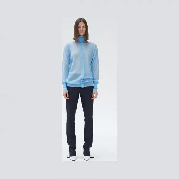 Celine SAMPLE Piece Lightweight Stretch Nylon Slim-Fit Pants. Size 26" / US 2 / IT 38 - 15 Thumbnail