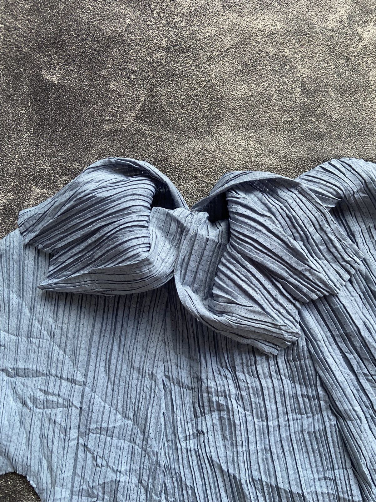 Homme Plisse Issey Miyake Issey Miyake Pleats Please Blue Dress Size M / US 6-8 / IT 42-44 - 9 Thumbnail