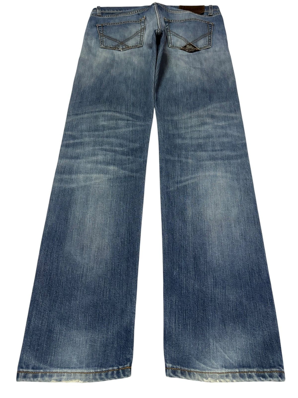 Roy Denim Vtg 90s Deadstock Roy Rogers Selvedge Distressed Jeans Size US 32 / EU 48 - 3 Thumbnail