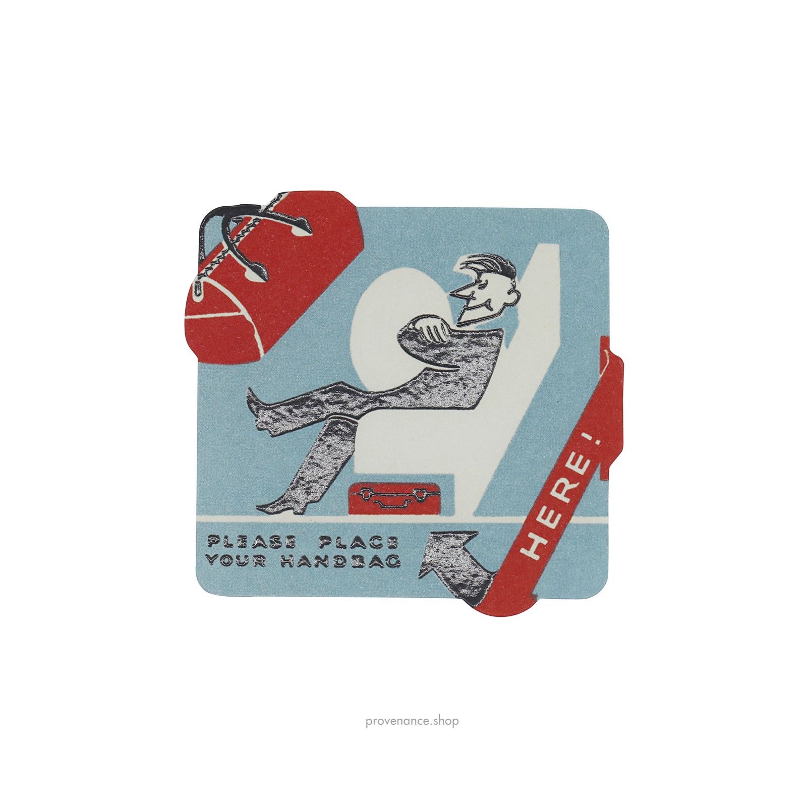 Louis Vuitton 🔴 Louis Vuitton Airline Label Postcard Sticker Size ONE SIZE - 1 Thumbnail