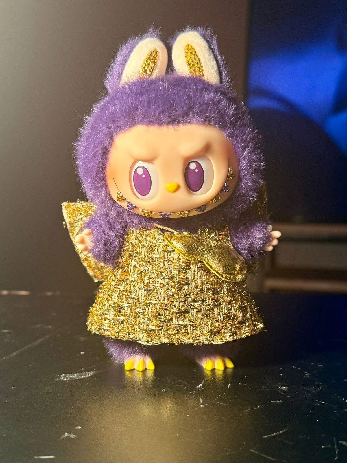 POP MART Custom Bedazzled Wings of Fortune Labubu Size ONE SIZE - 2 Thumbnail