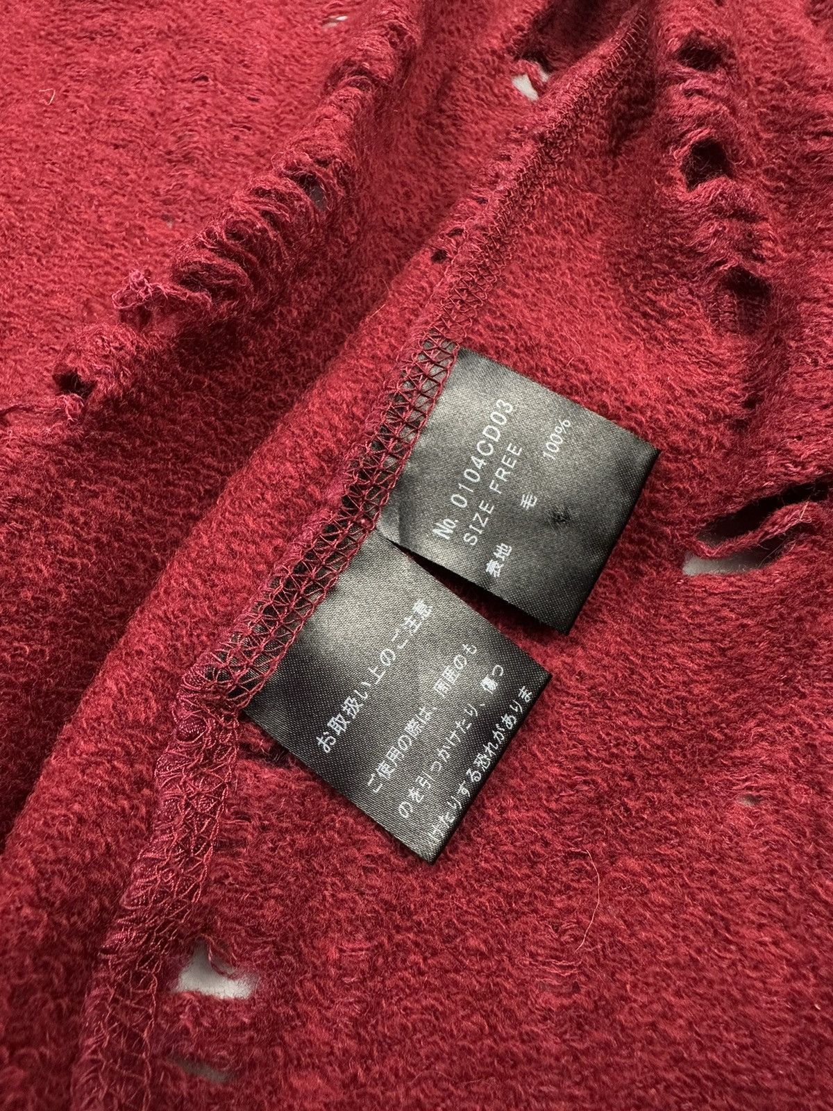 Hysteric Glamour × Japanese Brand 🔥Rare🔥Distressed Hysteric Glamour Cardigan Size US L / EU 52-54 / 3 - 8 Thumbnail
