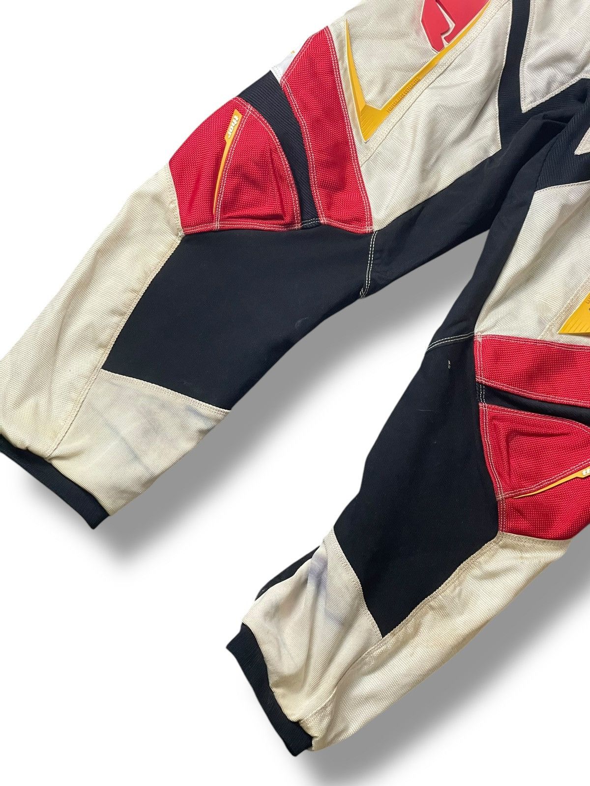 Japanese Brand × Vintage Thor MX Motocross Motorcycle Padded Pants (107) Size US 30 / EU 46 - 2 Thumbnail