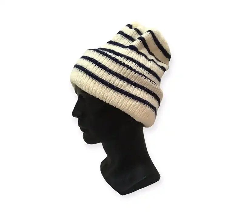 image of Stripe Jail Beanie Hat, Men's