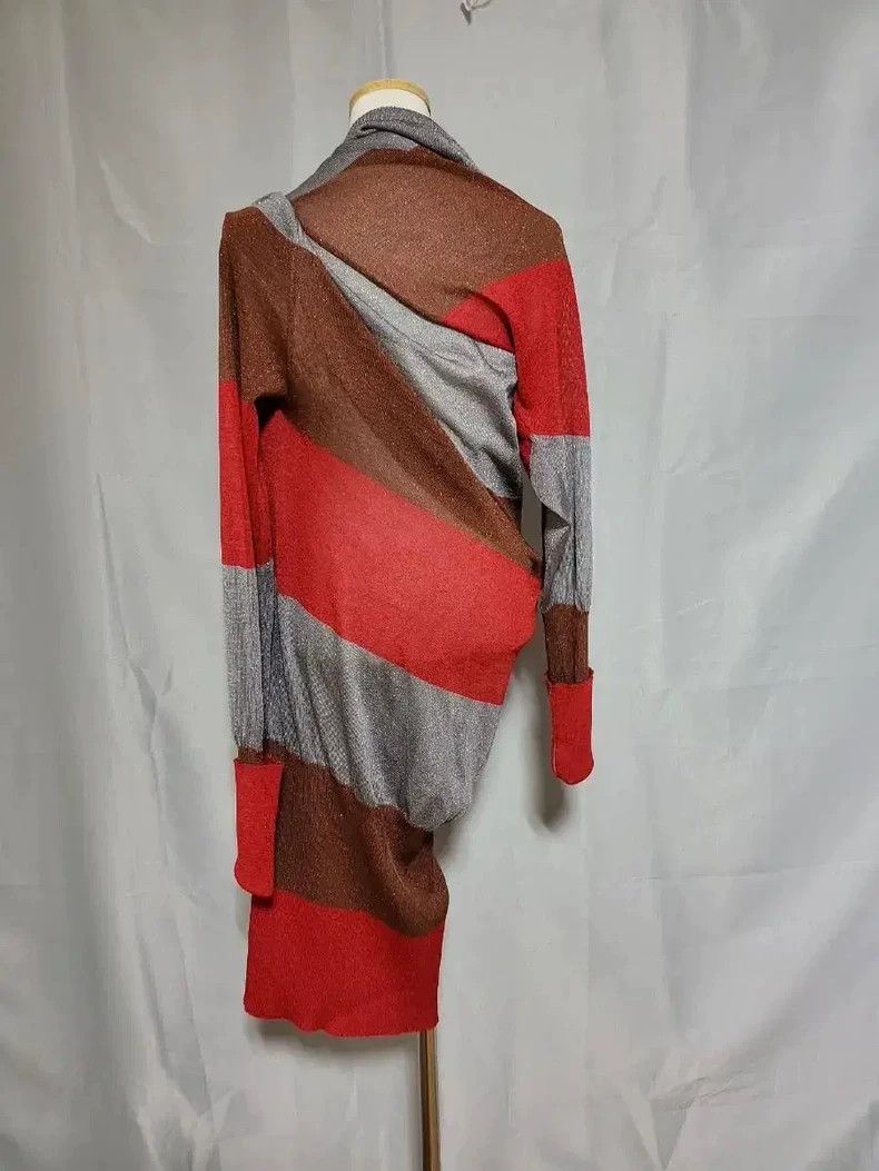 Vivienne Westwood Vivienne Westwood Colorful shimmering irregular sweater Size XS / US 0-2 / IT 36-38 - 3 Thumbnail