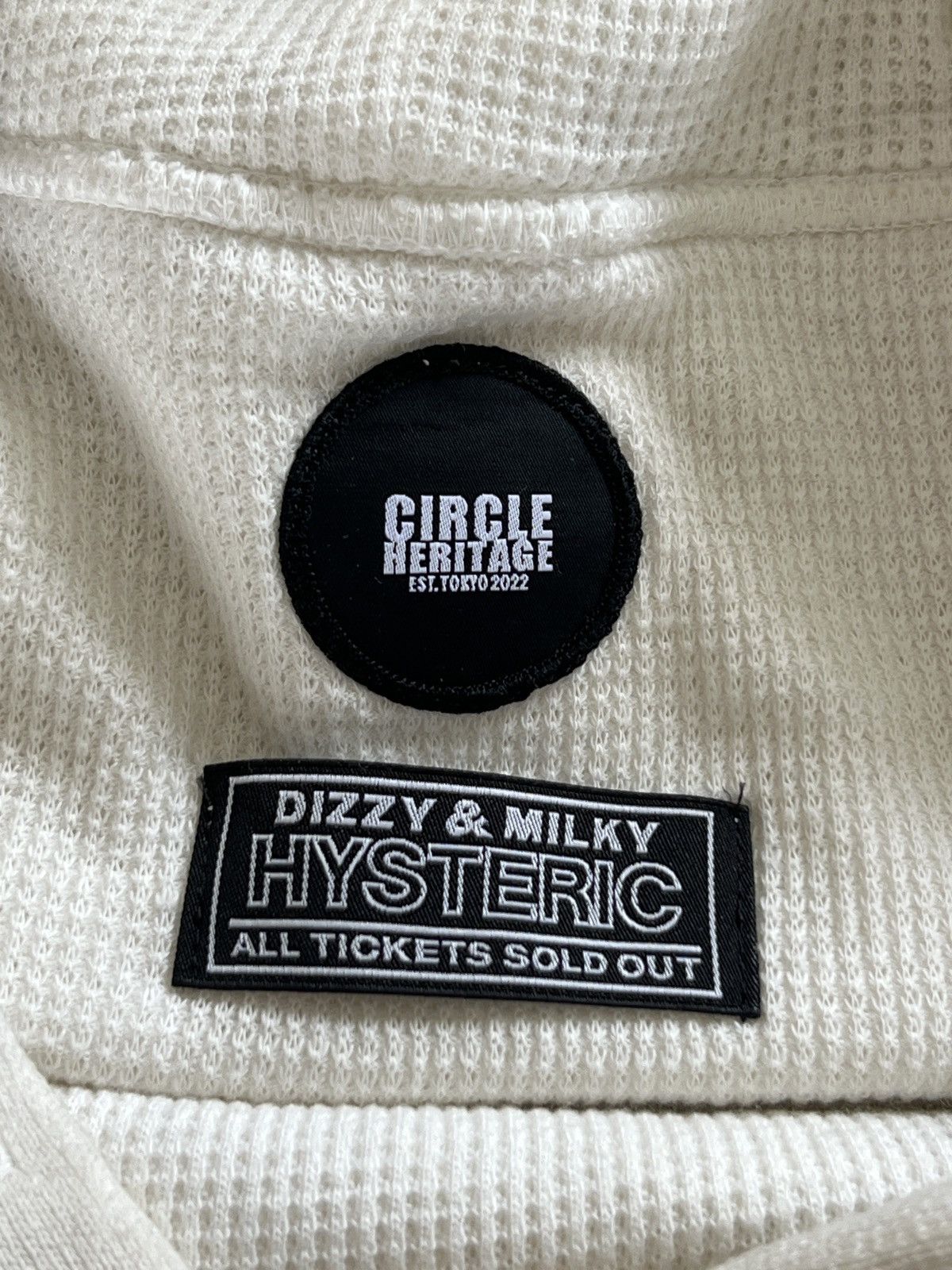 Hysteric Glamour Hysteric Glamour Rare Patch Hoodie Size US M / EU 48-50 / 2 - 6 Thumbnail