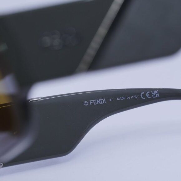 Fendi 🕶️ New Fendi FE40131I 20E Sunglasses - Shiny Grey Frame Size ONE SIZE - 6 Thumbnail
