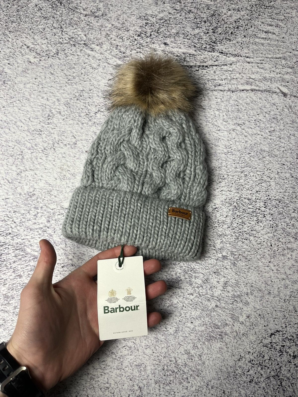 Barbour New Barbour knitted hat Size ONE SIZE - 3 Thumbnail