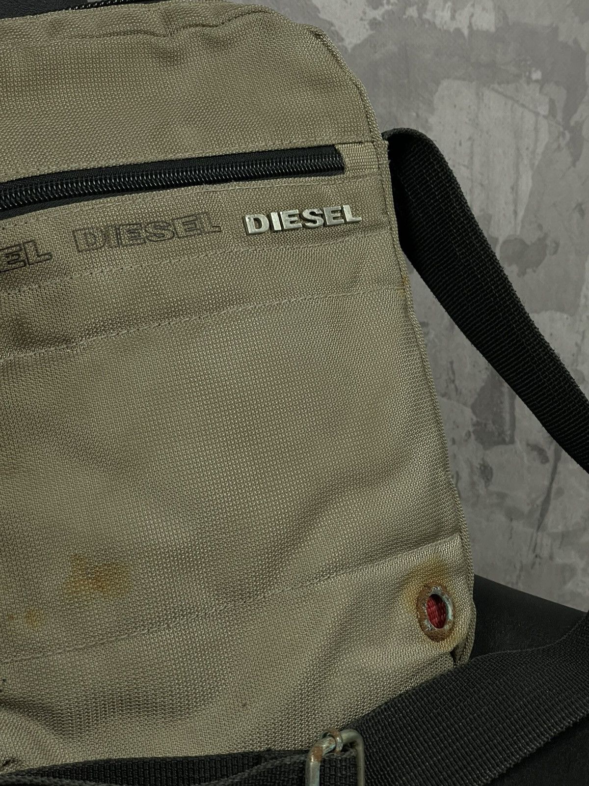 Hysteric Glamour × If Six Was Nine Y2K Vintage Bag Diesel Messenger Archive Military Size ONE SIZE - 5 Thumbnail