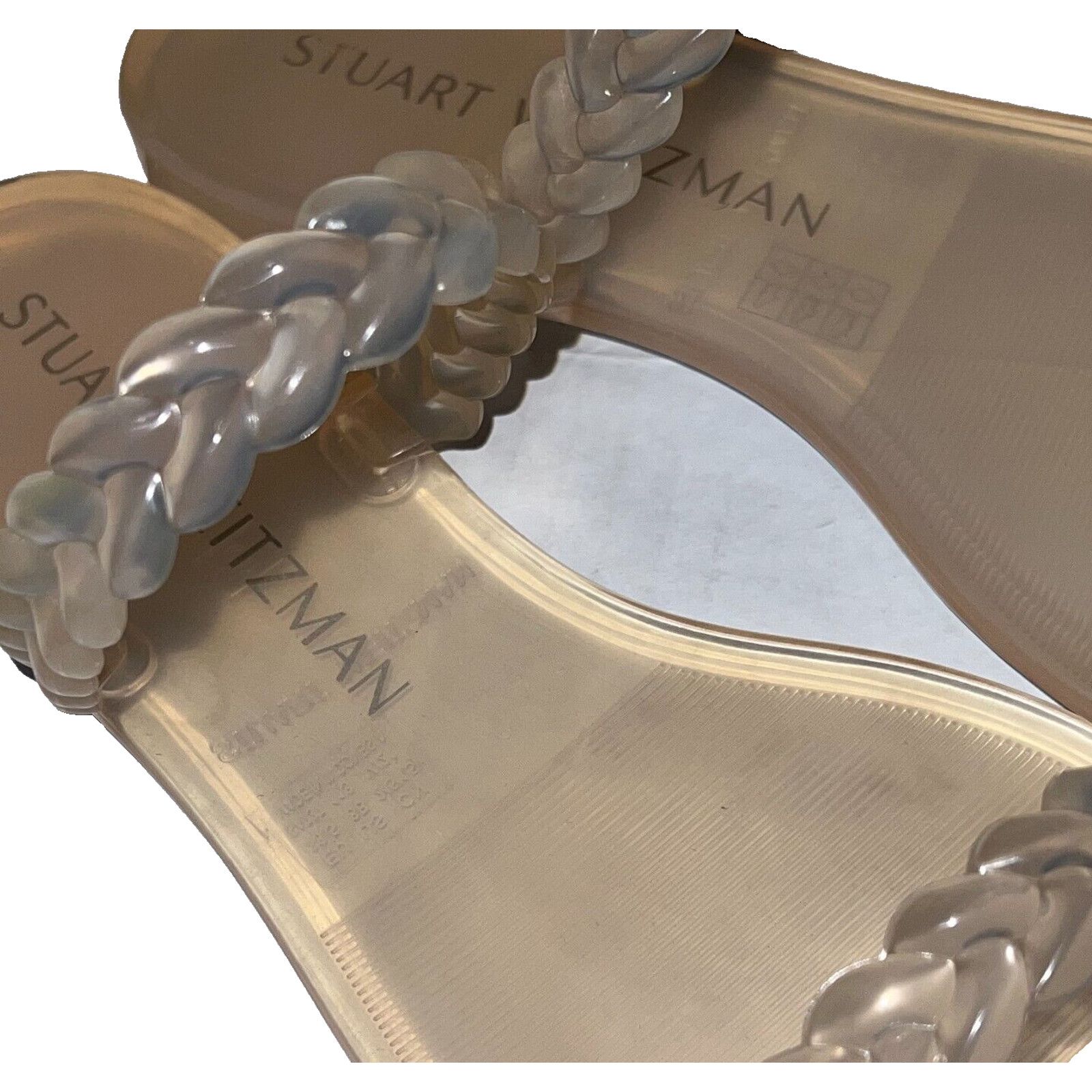 Stuart Weitzman STUART WEITZMAN Braided Sawyer Round Toe Slip On Sandals 8 B Size US 8 / IT 38 - 7 Thumbnail
