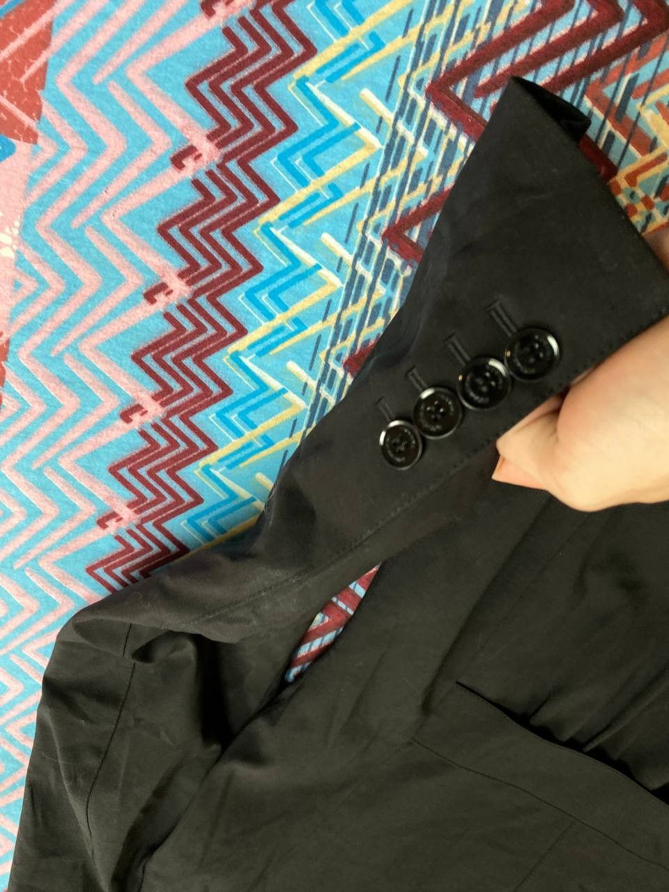 Burberry Blazer Burberry Vintage black streetwear Y2K Size L / US 10 / IT 46 - 22 Thumbnail
