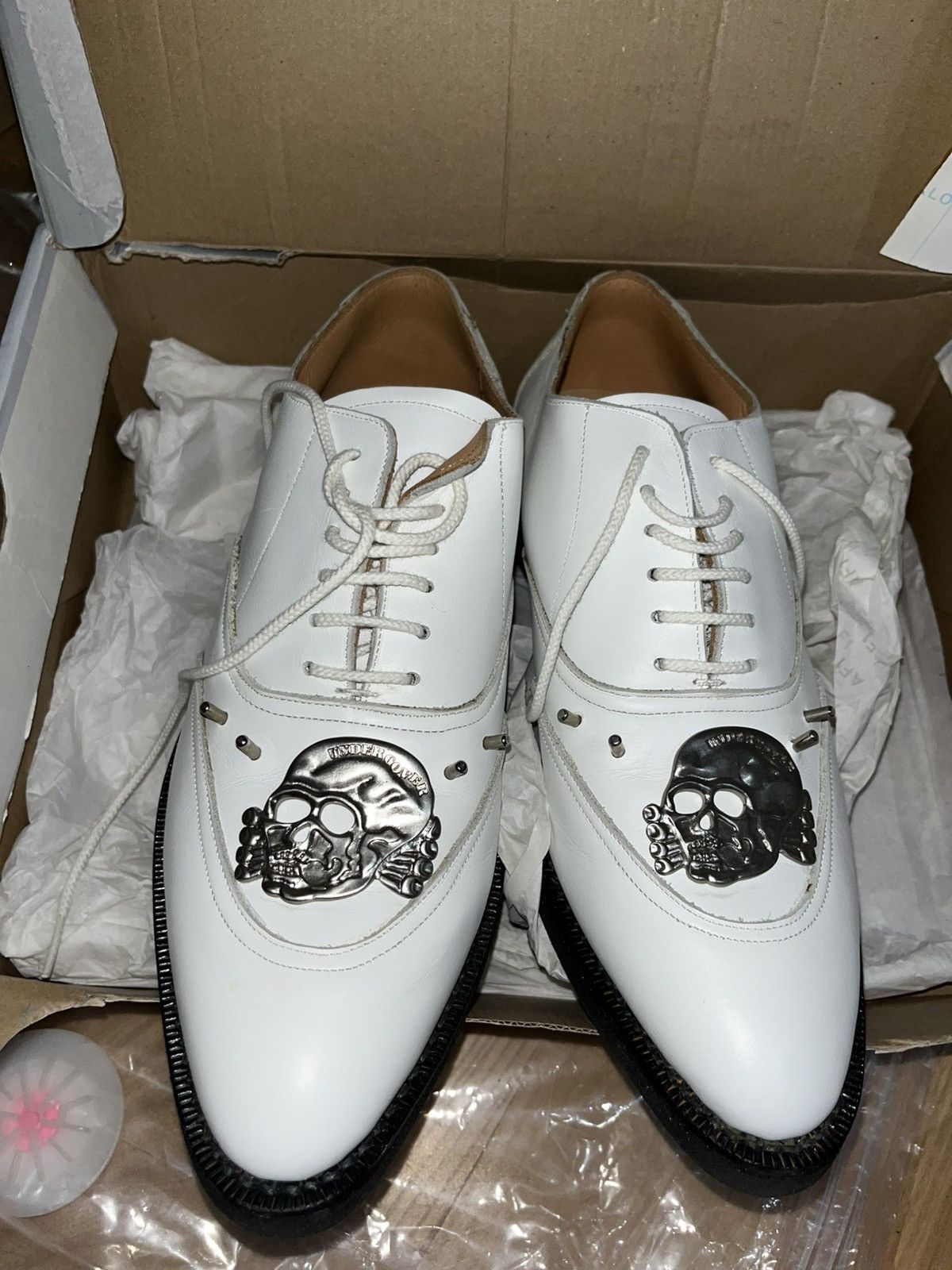 Undercover undercover 2000s skull studded punk shoes Size US 9.5 / EU 42-43 - 1 Thumbnail