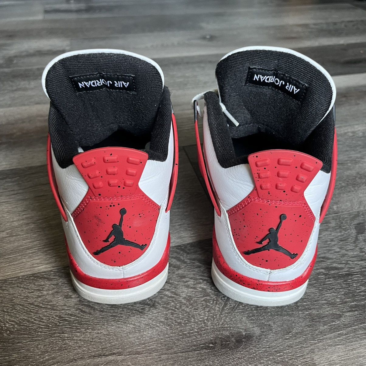 Jordan Brand Air Jordan 4 Retro Red Cement 2023 DH6927-161 Men’s Size 8 Size US 8 / EU 41 - 5 Thumbnail