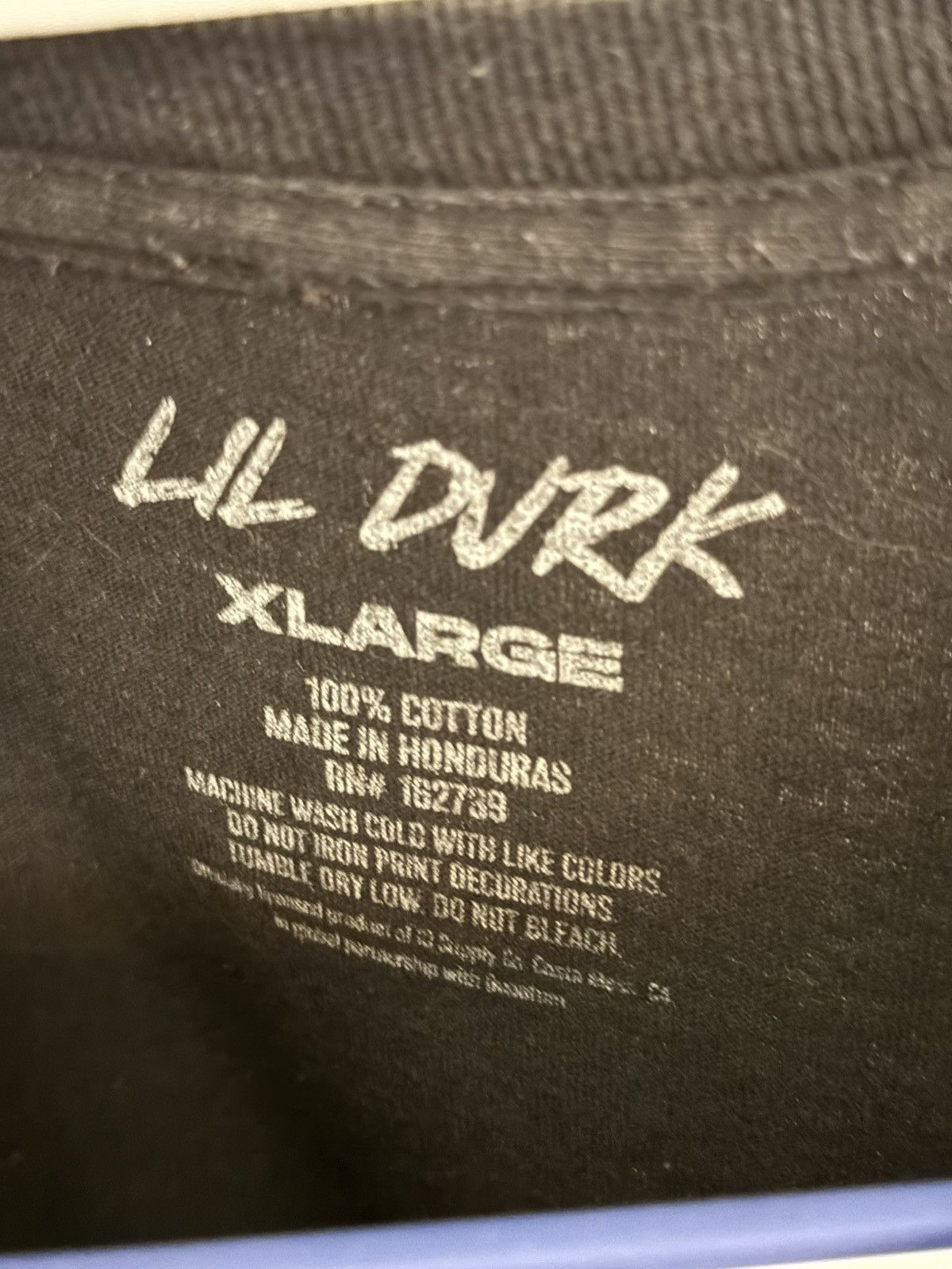 Rap Tees LIL DURK x RAP TEES (RARE) Size US XL / EU 56 / 4 - 4 Thumbnail