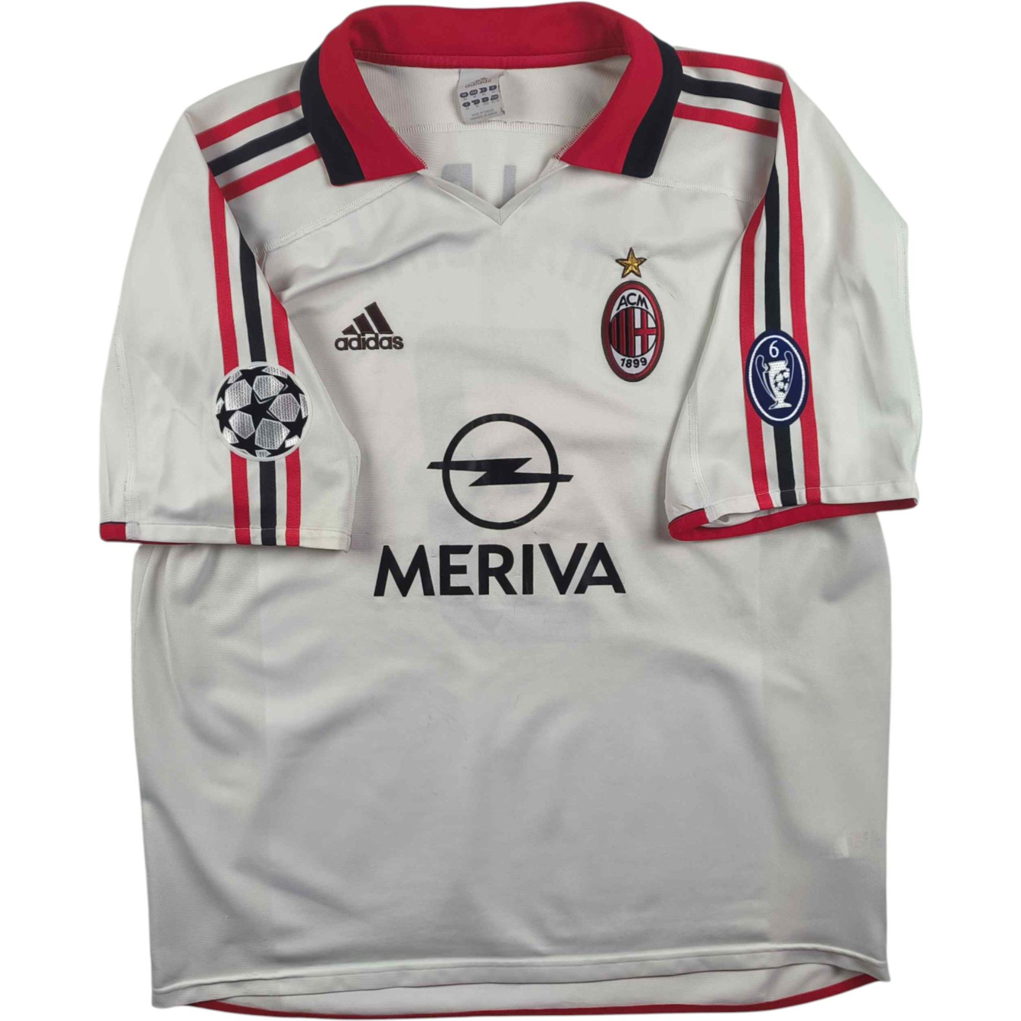 Adidas AC Milan 2003-04 Adidas away UCL Maldini football jersey XL Size US XL / EU 56 / 4 - 2 Thumbnail