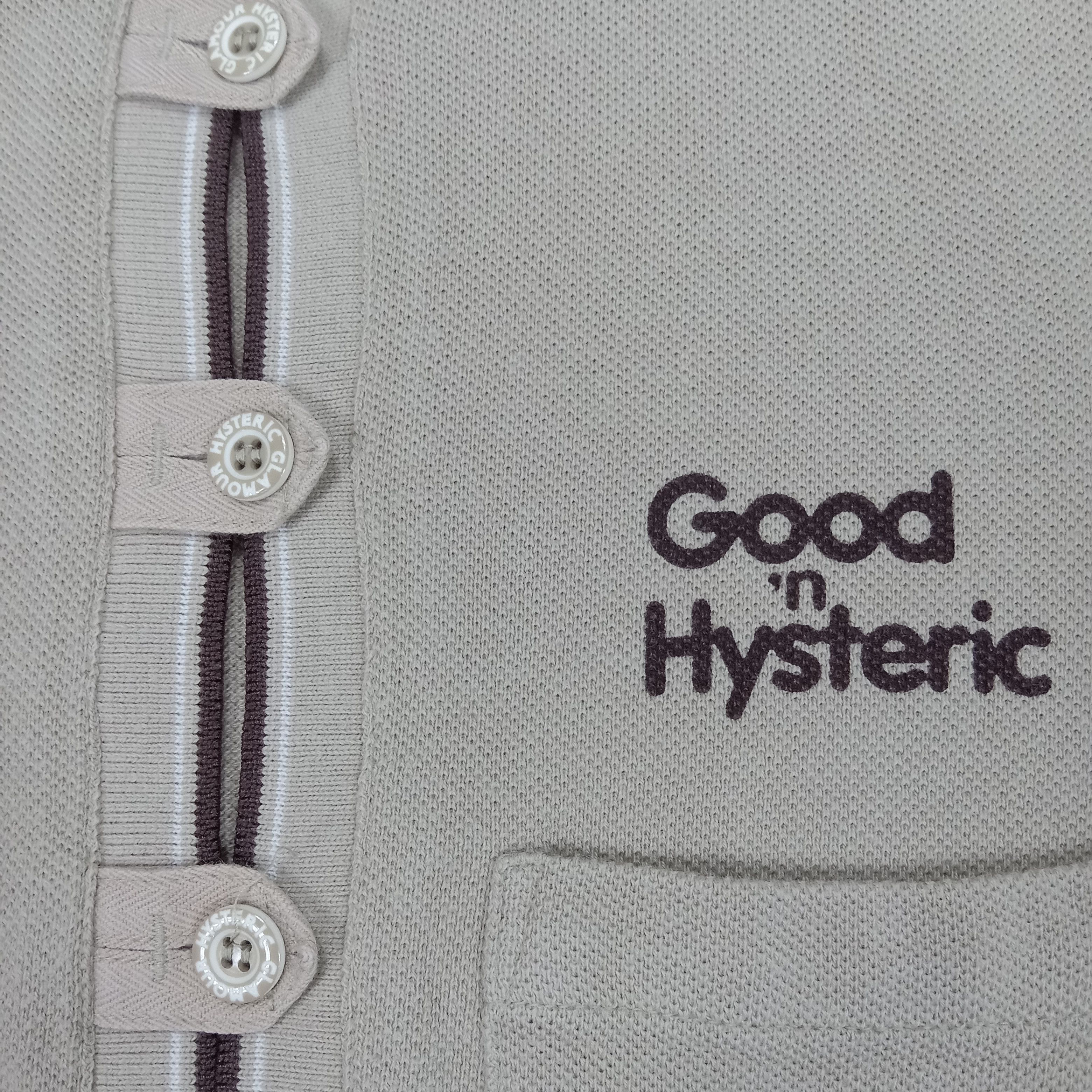 Hysteric Glamour × Japanese Brand × Vintage Hysteric Glamour Streetwear Casual Style Custom Art Polos Size US XS / EU 42 / 0 - 8 Thumbnail