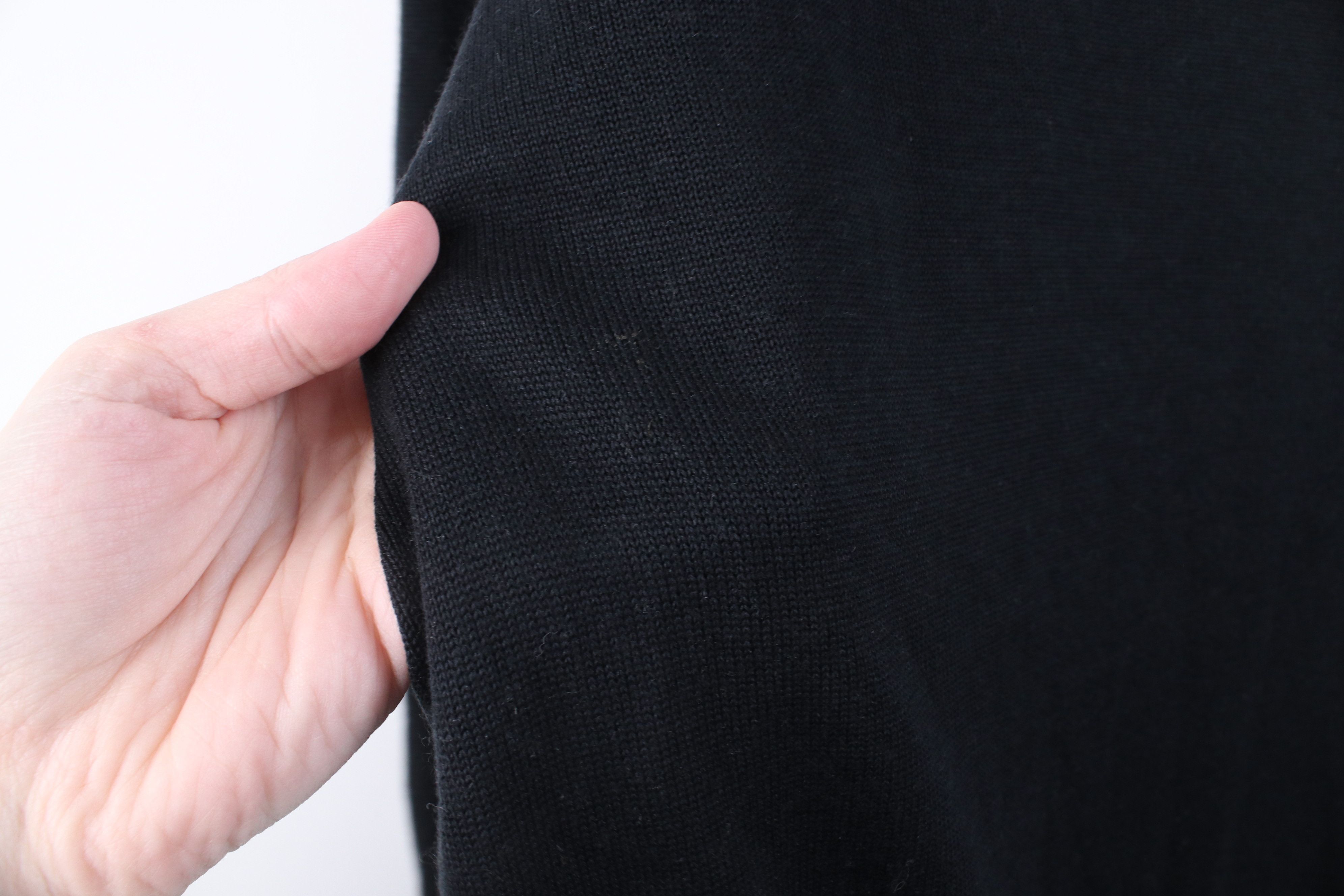 Banana Republic Banana Republic Lightweight Silk Cashmere Knit Sweater Black Size US L / EU 52-54 / 3 - 9 Thumbnail
