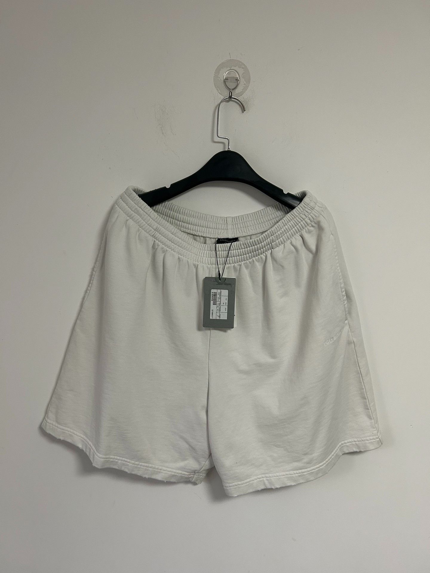 Balenciaga Balenciaga FW23 White Mid-Rise Straight-Leg Casual embroide Size US 30 / EU 46 - 1 Thumbnail