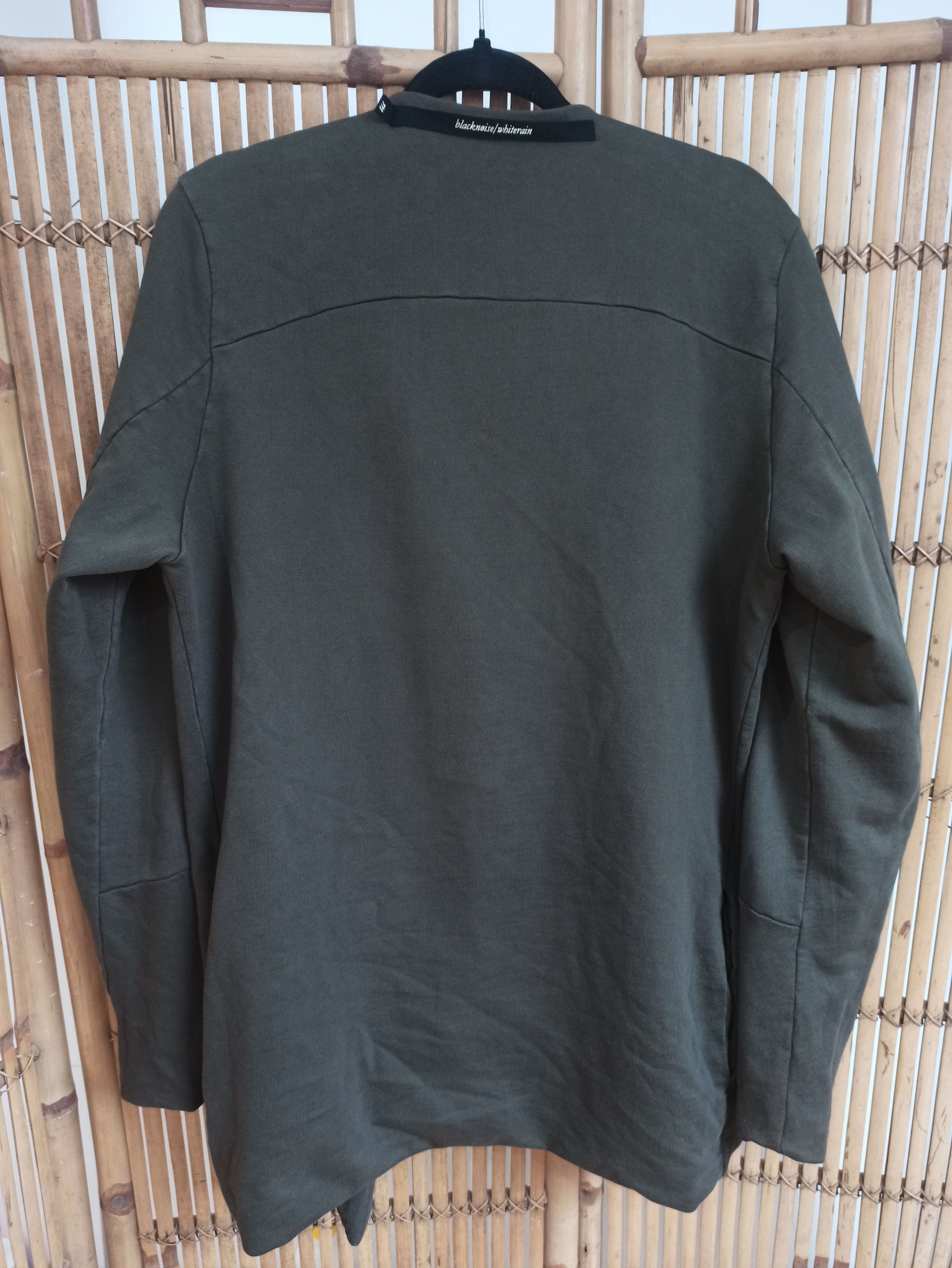 Black Noise White Rain Black Noise White Rain Reversible cotton cardigan Size US M / EU 48-50 / 2 - 2 Thumbnail