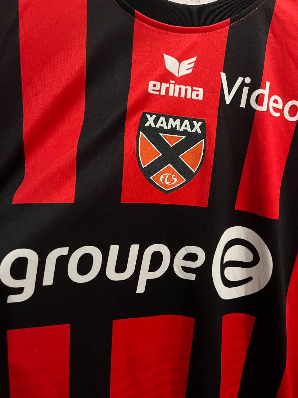 Erima 2015/16 NEUCHATEL XAMAX HOME SOCCER JERSEY FOOTBALL SHIRT S Size US S / EU 44-46 / 1 - 4 Thumbnail