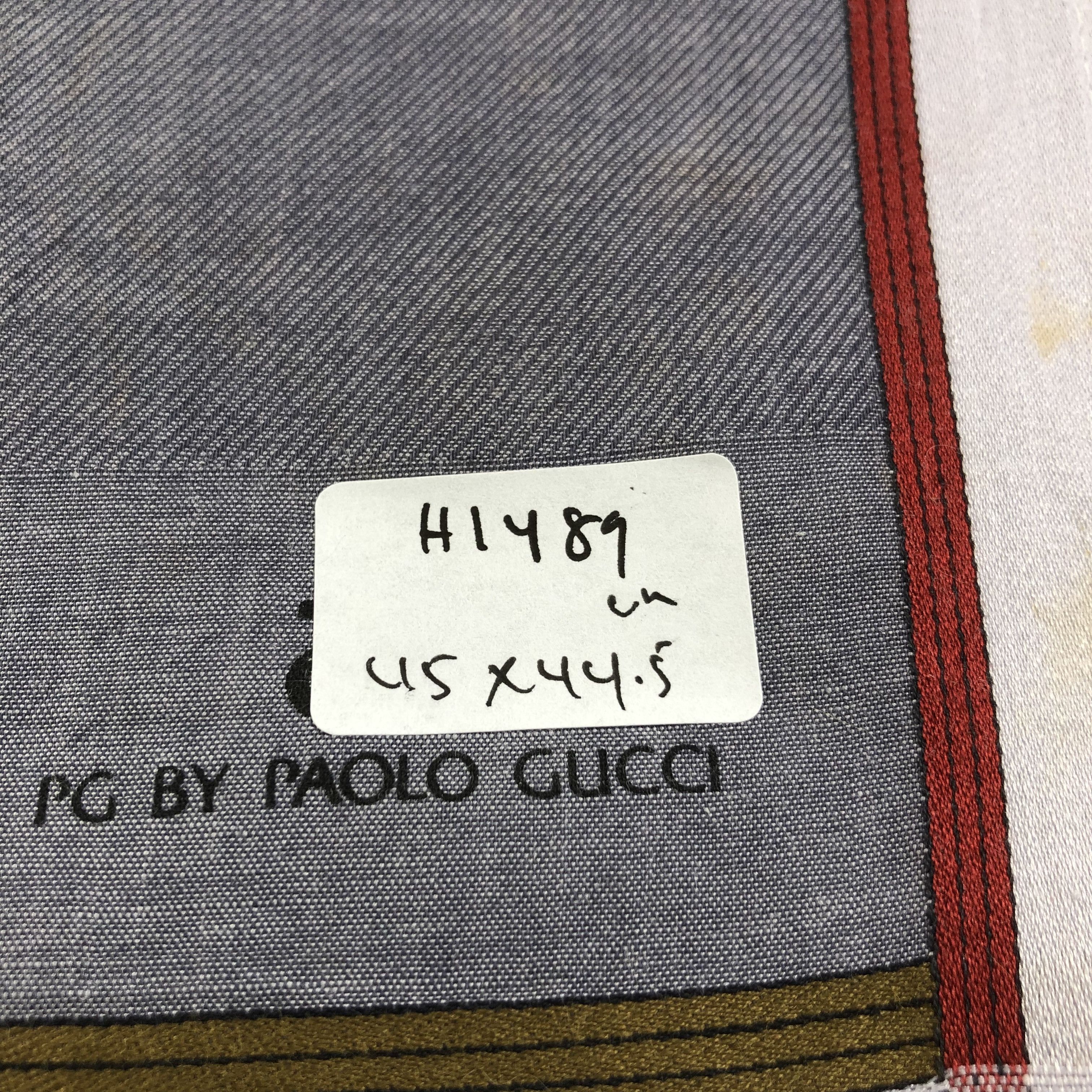 Paolo Gucci PG by Paolo Gucci Handkerchief Neckerchief Bandana H1489 Size ONE SIZE - 9 Thumbnail