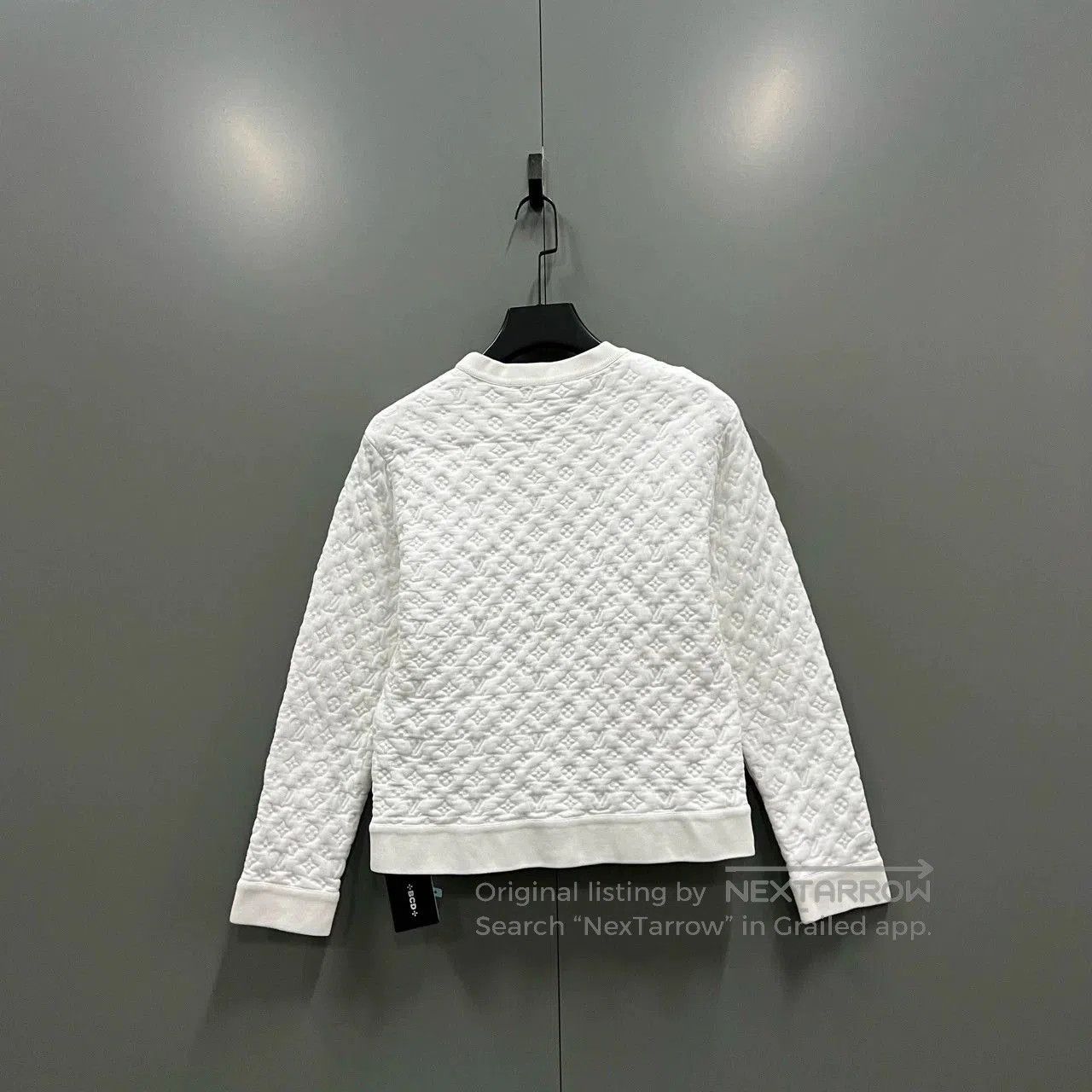 Louis Vuitton louis vuitton white floral pattern sweatshirt. Size US M / EU 48-50 / 2 - 2 Thumbnail