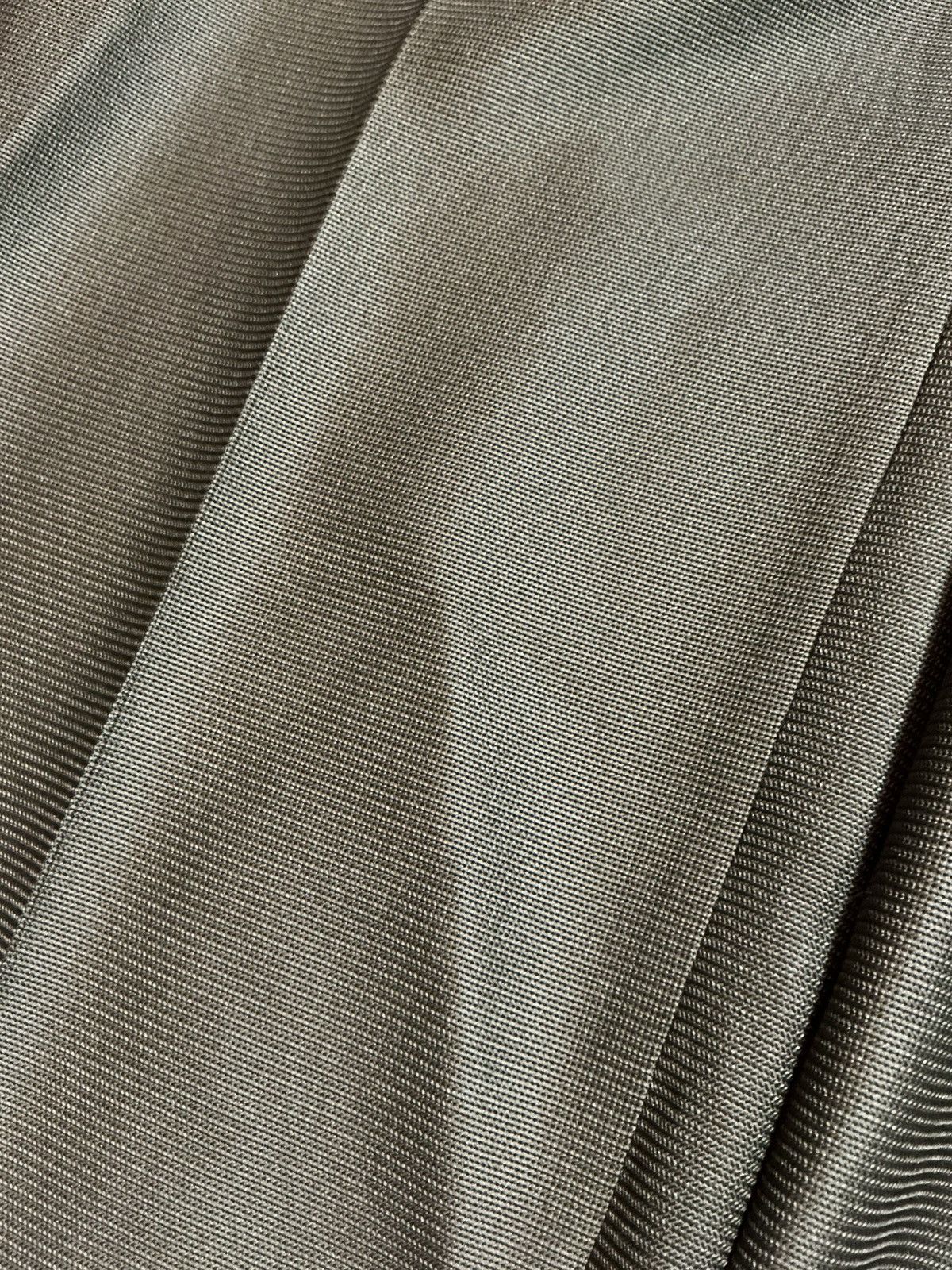 Vintage Vintage 70s Olive Green Textured Disco Flare Leisure Pants Size US 34 / EU 50 - 7 Thumbnail