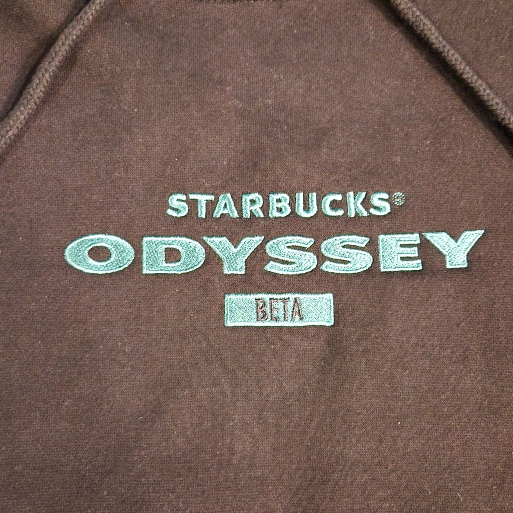 Vintage Starbucks ODYSSEY Beta Limited Edition Hoodie 2XL Black Embroidered 2023 Size US XXL / EU 58 / 5 - 3 Thumbnail