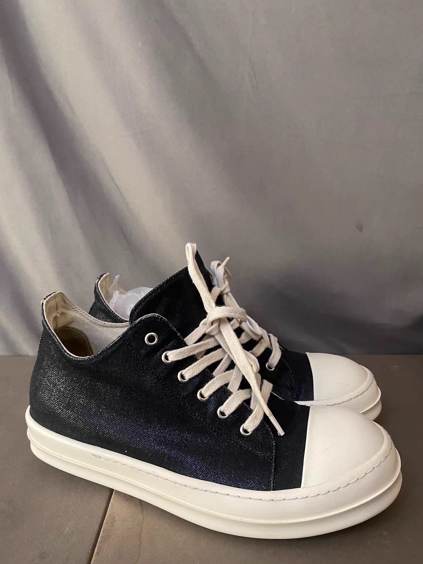 Rick Owens Rick Owens Waxed Turbo Sneakers Size US 8 / EU 41 - 3 Thumbnail