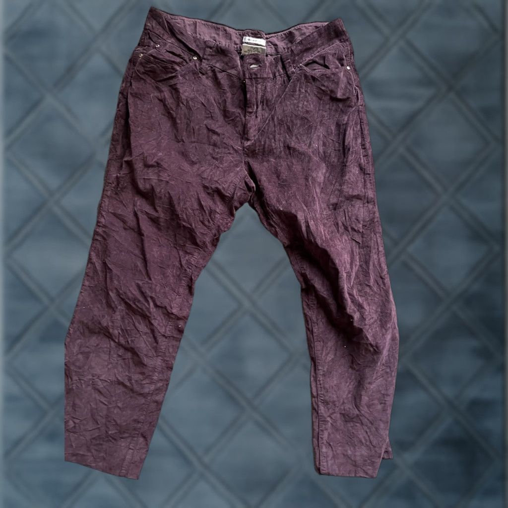 Banana Republic Banana Republic Womens Skinny Jeans Size 12 Sloan Velvet Purple Low Rise Denim Size 34" / US 12 / IT 48 - 1 Thumbnail