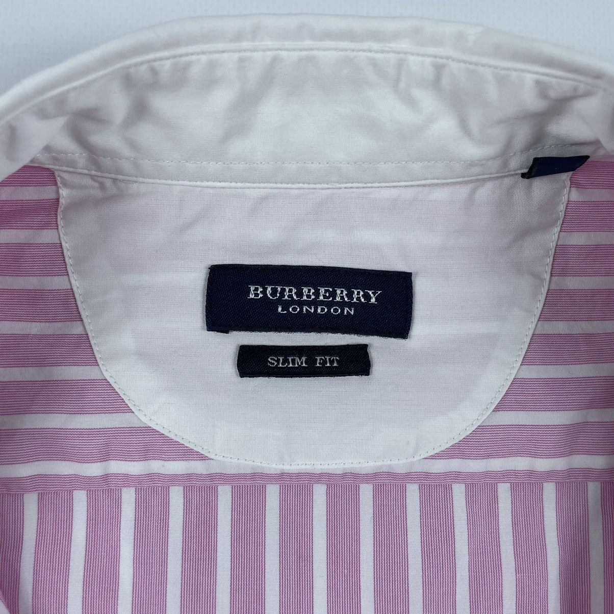 Burberry Burberry London Striped Shirt Button Up Size US XL / EU 56 / 4 - 9 Thumbnail