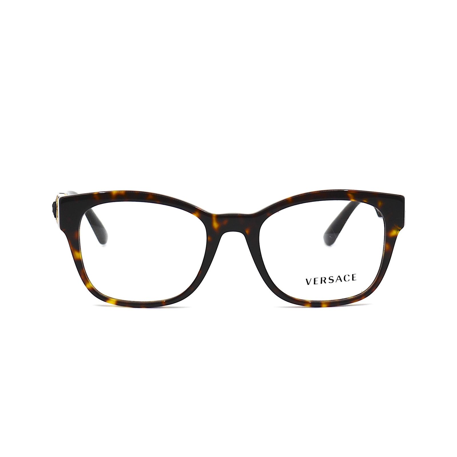 Versace NEW VERSACE VE3314 108 HAVANA AUTHENTIC EYEGLASSES FRAME Size ONE SIZE - 3 Thumbnail