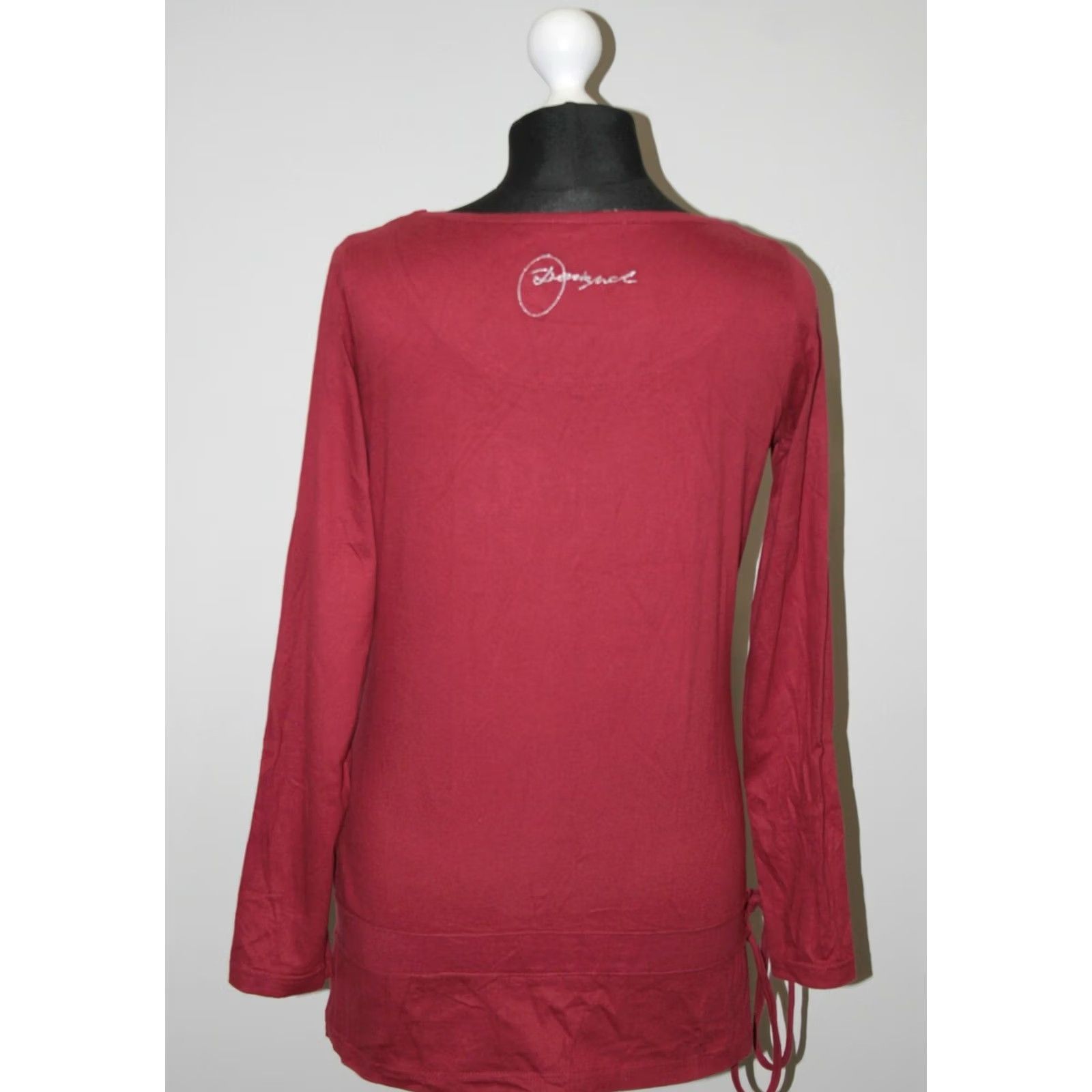 Desigual Desigual red jumper tunic womens L Size L / US 10 / IT 46 - 4 Thumbnail