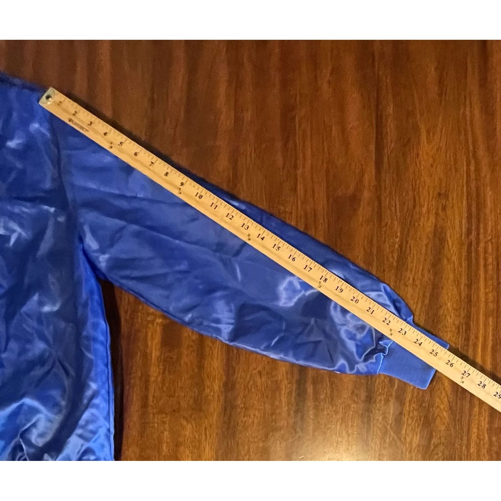 Vintage VINTAGE SATINS Baxter Jacket Satin/Nylon Men’s Medium Full Zip J1882 Blue 80s 90s Logo Bomber Jacket Mens Regular Short Sleeve? Size US M / EU 48-50 / 2 - 6 Thumbnail