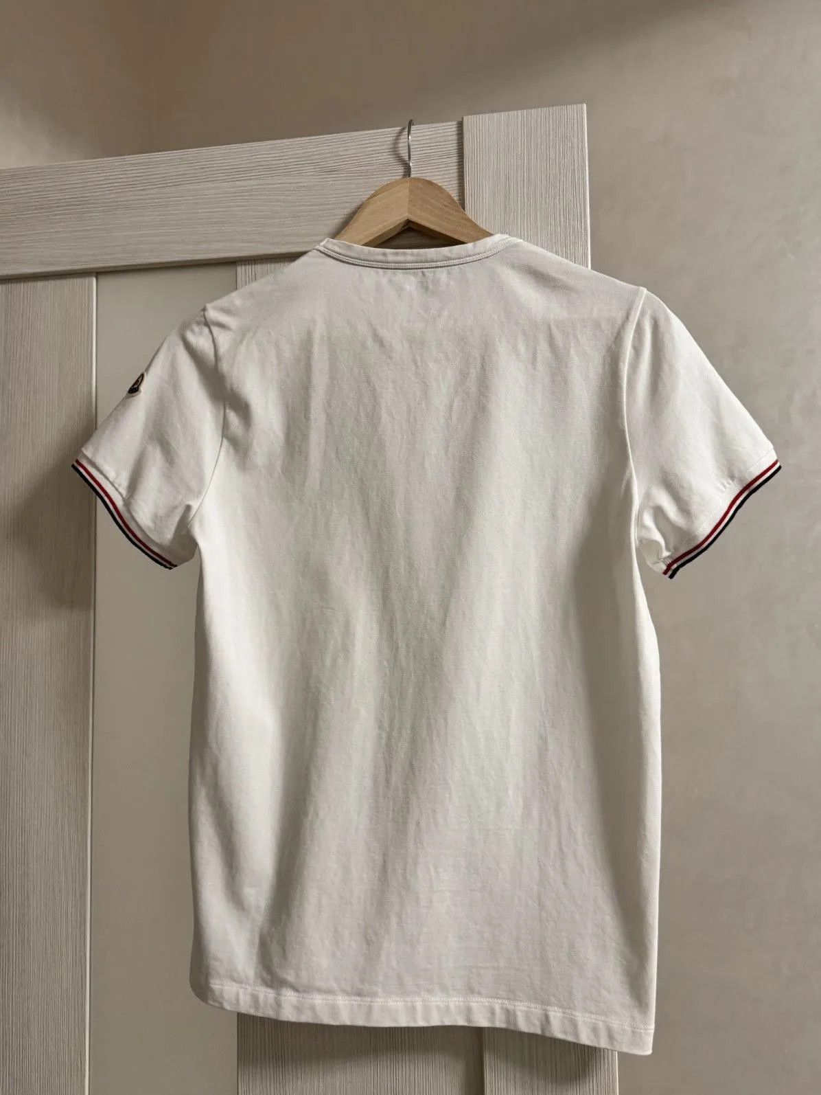 Moncler Moncler basic tee T-shirt logo vintage sleeve Size S Size US S / EU 44-46 / 1 - 11 Thumbnail