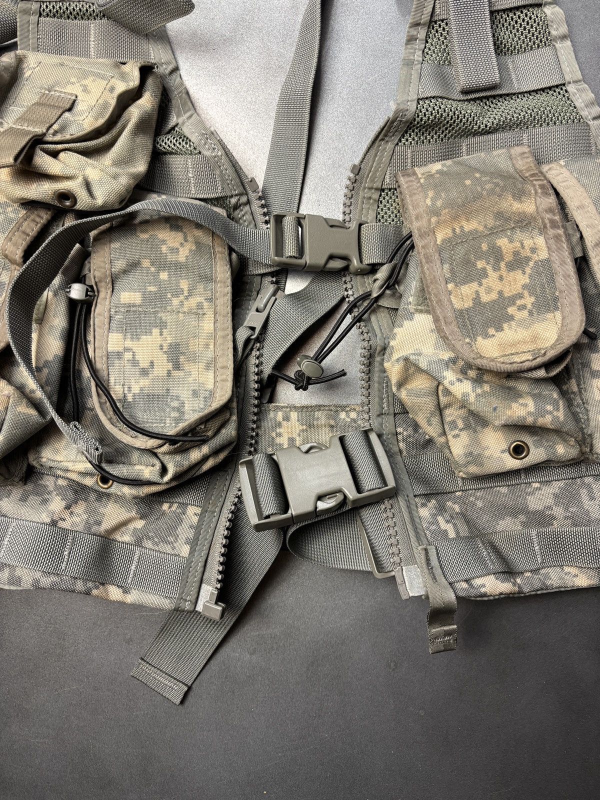 Vintage Vintage US Army Vest Digi Camo Ammo Vest Flak Tactical Cargo Size ONE SIZE - 5 Thumbnail