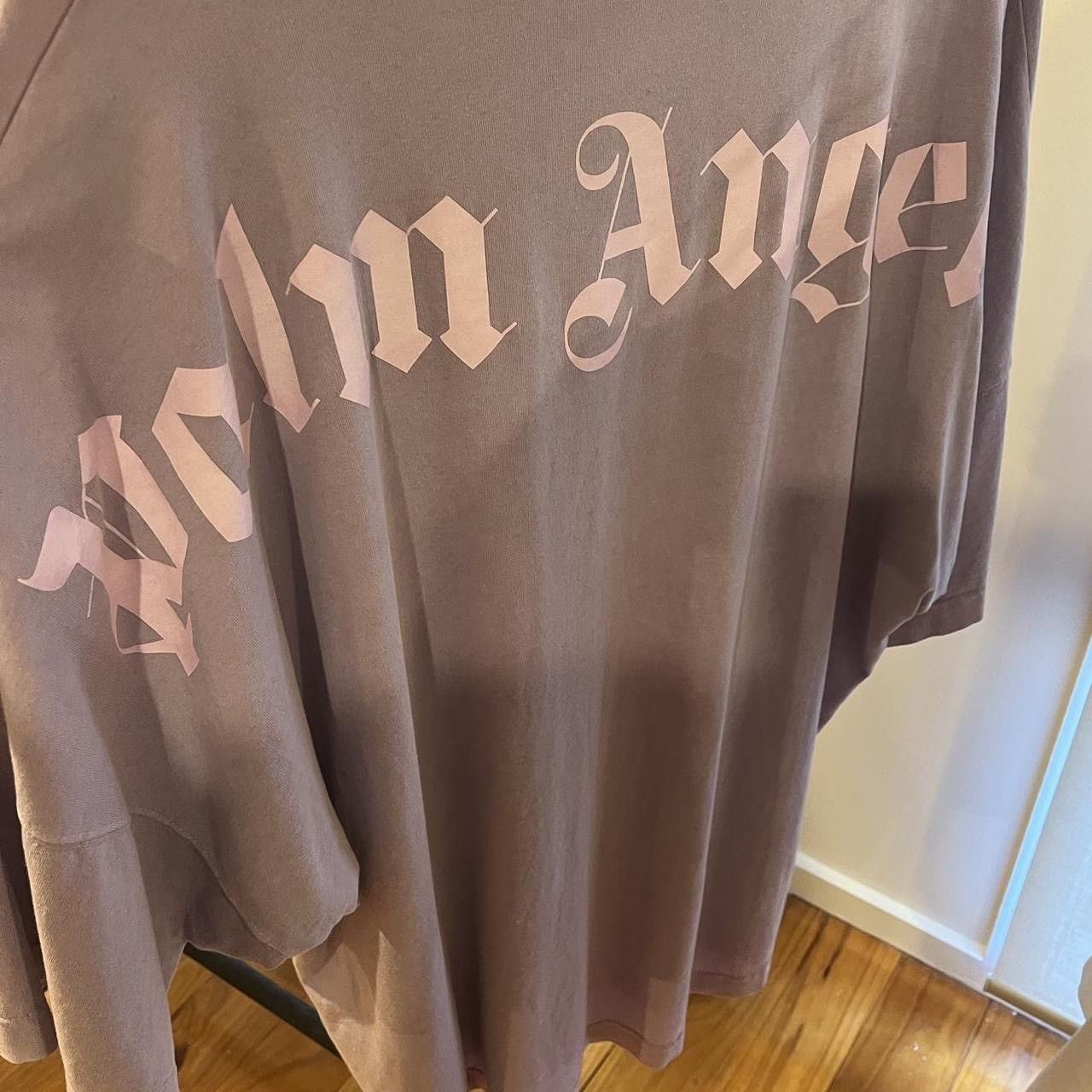 Palm Angels Palm Angels Purple oversized logo tee Size US XL / EU 56 / 4 - 2 Thumbnail