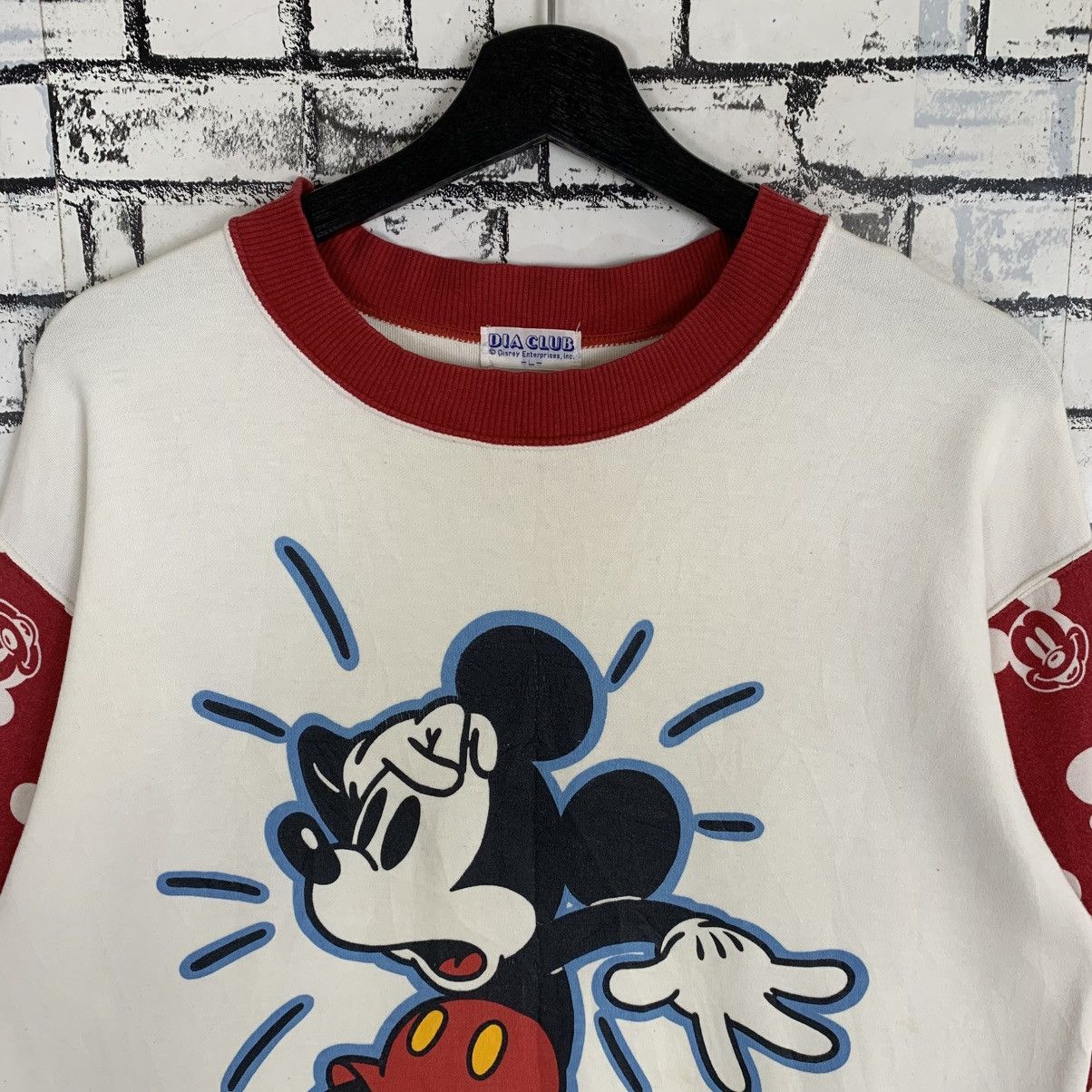 Disney Vintage Disney Mickey Mouse Sweatshirt Size L / US 10 / IT 46 - 4 Thumbnail