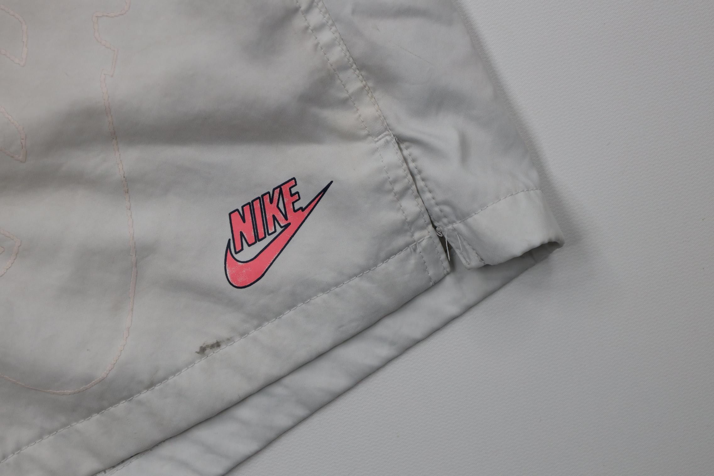 Nike Nike Spell Out Big Logo Lined Woven Festival Shorts Gray Size US 32 / EU 48 - 5 Thumbnail