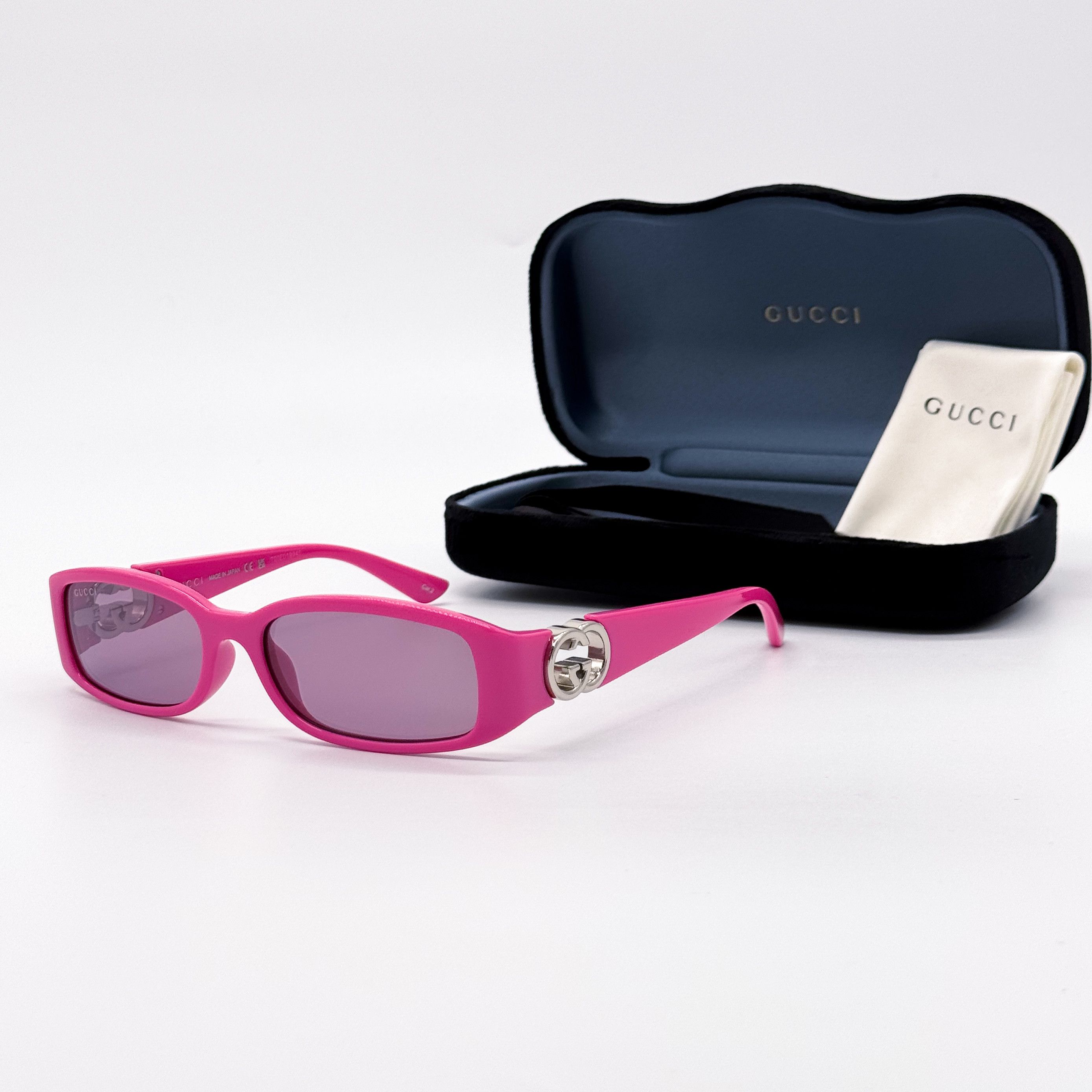 Gucci NEW GUCCI GG1661S 004 PINK WOMEN SUNGLASSES GUCCI Size ONE SIZE - 1 Thumbnail