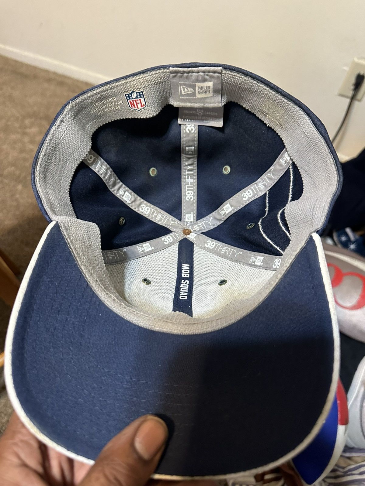 NFL Vintage NFL Los Angeles Rams “triple blue” hat 00s Size ONE SIZE - 6 Thumbnail