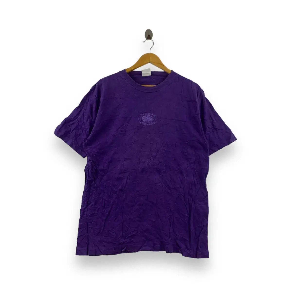 Vintage NAKAFURANO HOKKAIDO Farm Tomita Natural Dye Tee Shirt Size L / US 10 / IT 46 - 1 Thumbnail