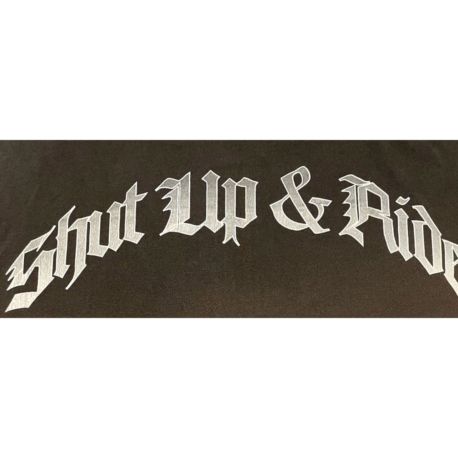 Vintage VINTAGE Hustler Shut Up & Ride Shirt 3X Biker Grunge Sex Stripper 90s Black Mens Size US XXL / EU 58 / 5 - 5 Thumbnail