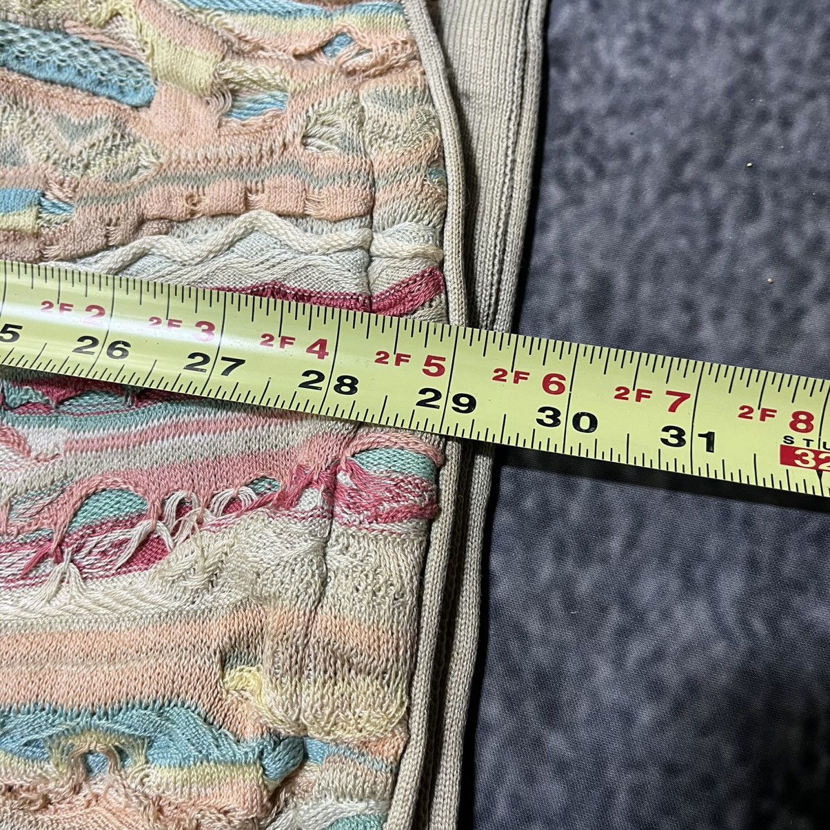 Coogi Vintage 90s Coogi 3D Chunky Knit Hip-Hop Cardigan Sweater Size US L / EU 52-54 / 3 - 10 Thumbnail
