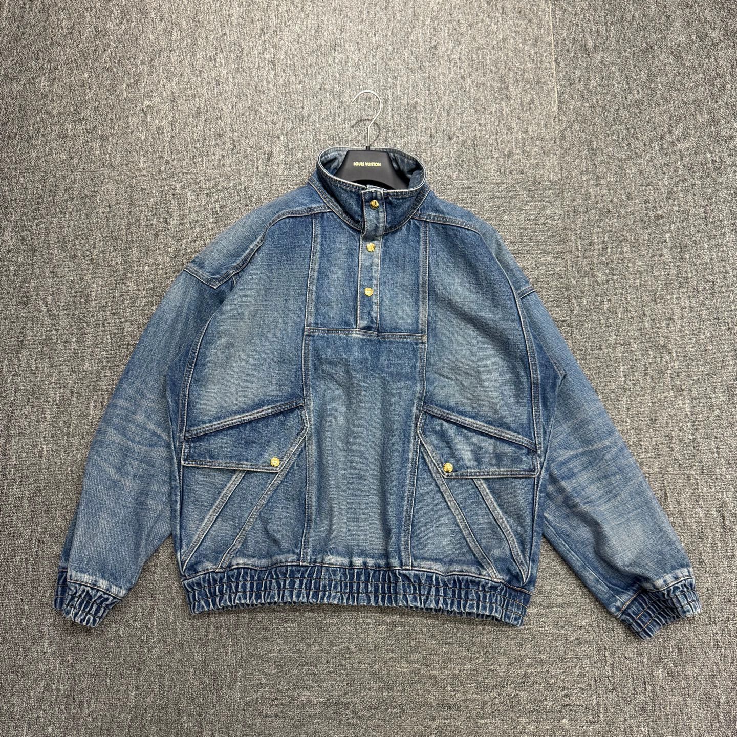 Celine Celine Washed Distressed Denim Jacket L Size L / US 10 / IT 46 - 1 Thumbnail