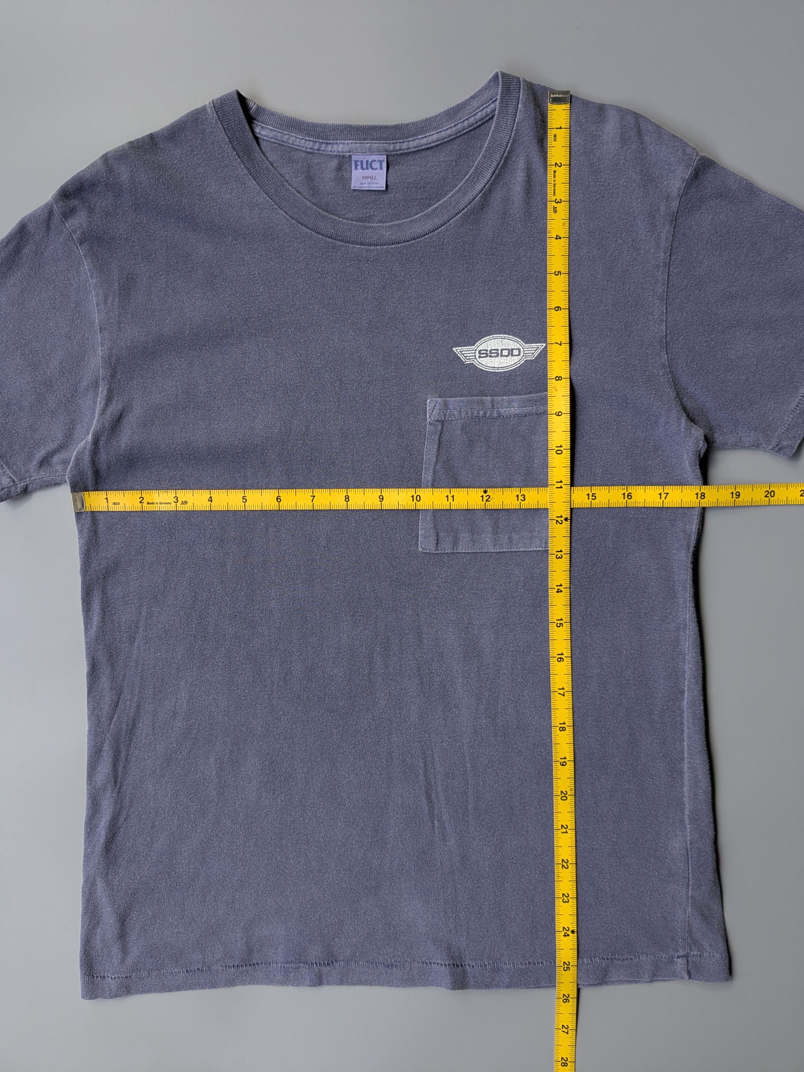 FUCT Vintage FUCT skateboard pocket tee Size US S / EU 44-46 / 1 - 5 Thumbnail