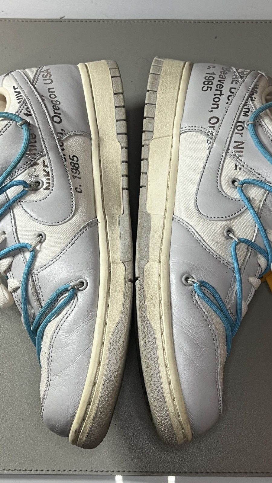 Nike Nike Dunk Low Off-White Lot 2 Size US 10.5 / EU 43-44 - 14 Thumbnail