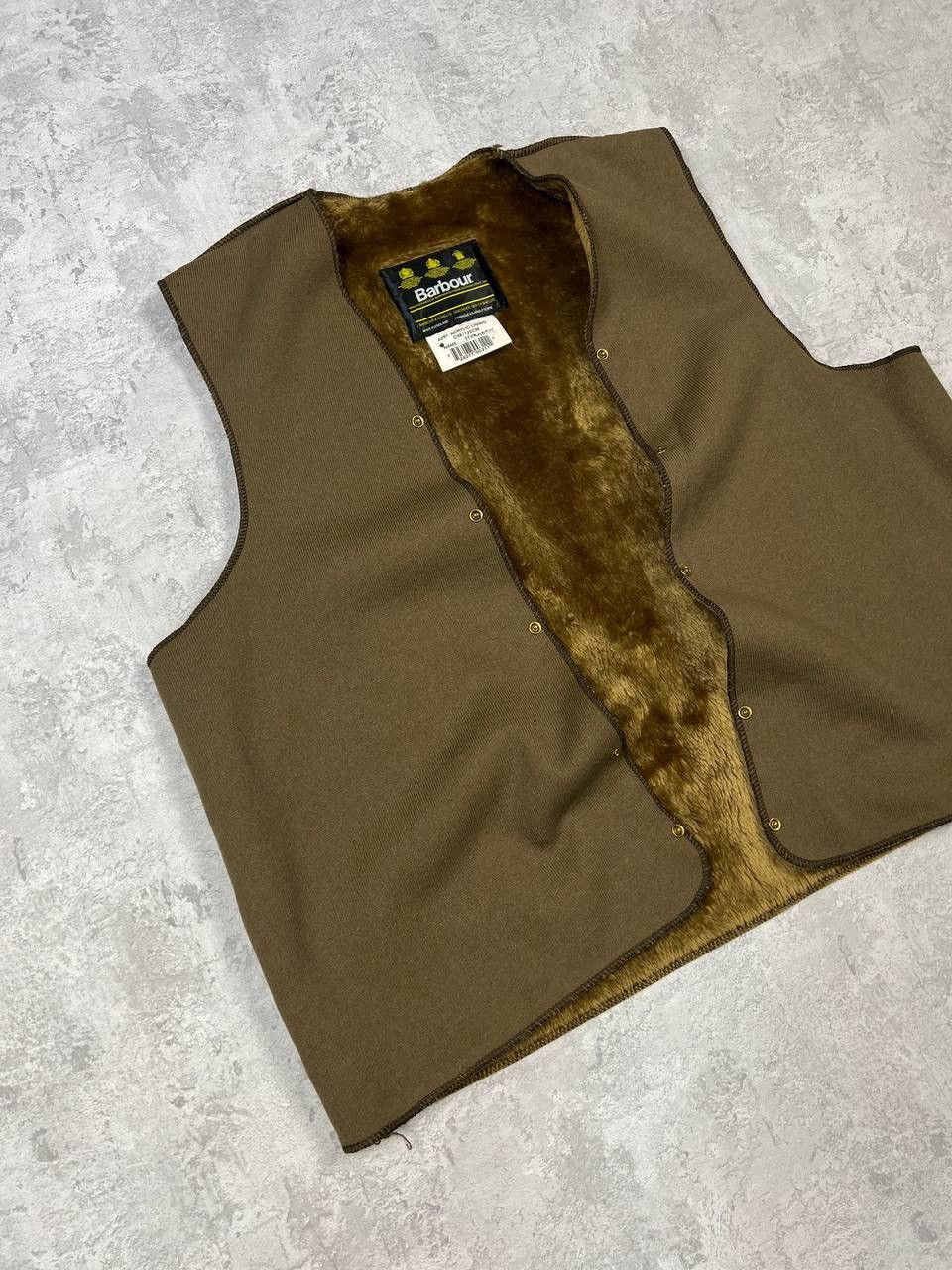 Barbour Vintage Barbour Lining Brown Vest Size US L / EU 52-54 / 3 - 2 Thumbnail